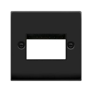 Click Scolmore - Click Deco 1G Plate Triple Switch Aperture (VPMB403BK)