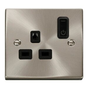 Click Scolmore - Click Deco Ingot 13A 1G Rf Smart Socket Deco Sc Bk (VPSC30535BK)