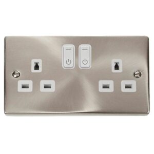 Click Scolmore - Click Deco Ingot 13A 2G Rf Smart Socket Deco Sc Wh (VPSC30536WH)