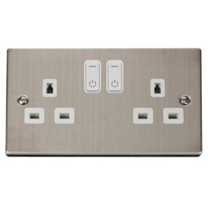 Click Scolmore - Click Deco Ingot 13A 2G Rf Smart Socket Deco Ss Wh (VPSS30536WH)