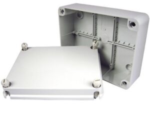 Enclosures - Gewiss Insulated 300x220x120 IP56 Enclosure Junction Box (Grey) (GW44209)