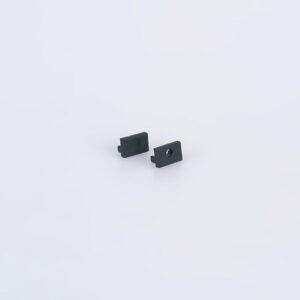 Pair of End Caps for Arc LED Micro LED Profile (Anthracite) (ARC-MIC-EC-7016)