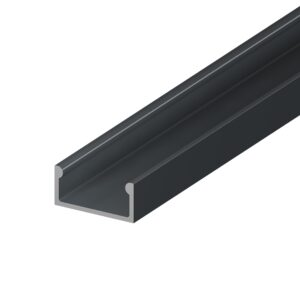 Arc LED ARC-FLAT 2 Metre 15x7mm Flat Aluminium LED Profile - Anthracite (ARC-FLAT-7016)