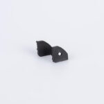 Arc LED Pair of End Caps for ARC-45DEGBLK Profile (Black) (ARC-45ENDBLK)