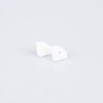 Arc LED Pair of End Caps for ARC-45DEGWHI Profile (White) (ARC-45ENDWH)