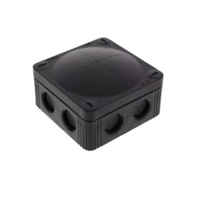 Junction Box - Wiska COMBI 308/EMPTY Black 85x85x51mm (10060581)