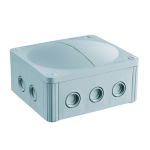 Junction Box - Wiska COMBI 1210/5 Grey c/w 57A TB 140x160x81mm (10101462)