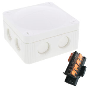 Wiska COMBI 308/3x221-413 Junction Box 85x85x51mm White (10110405)