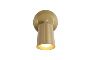 Wall Lighting - Searchlight Cone Rechargeable Wall Light Gold Metal (23340GO)