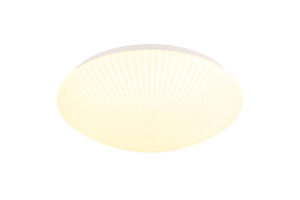 Ceiling Lighting - Searchlight Malta LED Flush White acrylic (23381-40WH)
