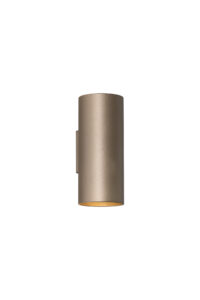 Wall Lighting - Searchlight Cyls Cylinder Up&Down Wall Light GU10 Latte (24125LT)