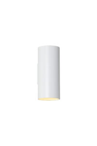 Wall Lighting - Searchlight Cyls Cylinder Up&Down Round GU10 White (24125WH)