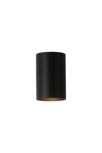 Wall Lighting - Searchlight Cyls Cylinder Down Wall Light GU10 Black (24130BK)