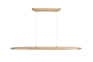 Ceiling Pendants - Searchlight Kenzie LED Pendant Wood (31501NA)