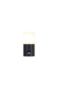Wall Lighting - Searchlight Colorado LED Outdoor Wall Light Aluminium and Polycarbonate (39220BK-PIR)