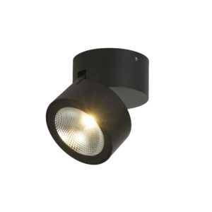 Wall Lighting - Searchlight Manhattan LED Wall Light Aluminium with Clear Glass (39330BK)