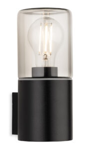 Wall Lighting - Firstlight Manor Wall Light IP44 (6801BK)