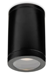 Spotlights - Firstlight Max Resin Flush Ceiling Light IP65 (6818BK)