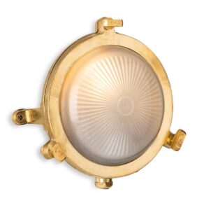 Wall Lighting - Firstlight Nautic 140mm Bulkhead IP64 (6820BR)