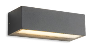 Wall Lighting - Firstlight Maya LED 2 Light Wall IP65 (6829GP)