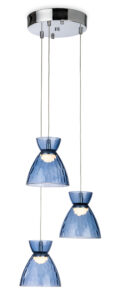 Ceiling Pendants - Firstlight Royale LED 3 Light Cluster (6842CHBL)