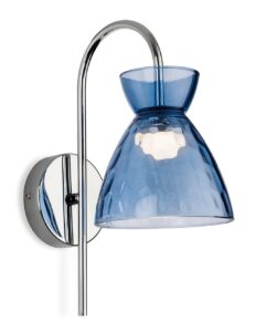 Wall Lighting - Firstlight Royale LED Wall Light (6843CHBL)