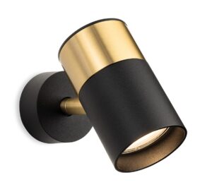 Spotlights - Firstlight Roma Wall or Ceiling Spot (6876BK)