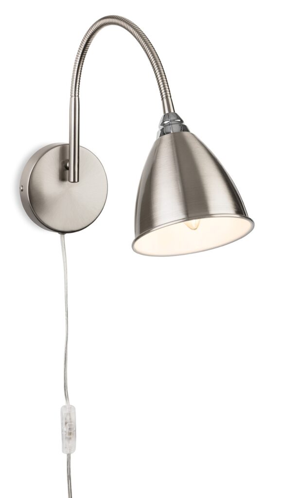 Firstlight Plug-in Wall Light (Switched) - Direct Trade Supplies