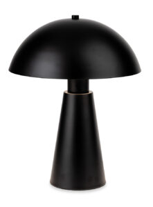 Table Lamps - Firstlight Crown Table Lamp (6898BK)