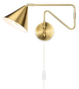 Wall Lighting - Firstlight Plug-in Wall Light (Switched) (6900BB)