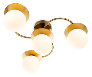 Ceiling Lighting - Firstlight Jules 4 Light Flush Ceiling Light (6902BB)