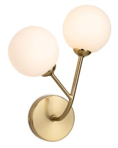 Wall Lighting - Firstlight Groves 2 Light Wall (6905BB)