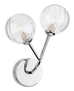 Wall Lighting - Firstlight Groves 2 Light Wall (6905CH)