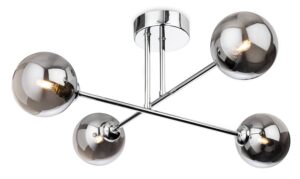Ceiling Lighting - Firstlight Lando 4 Light Flush Ceiling Light (6910CH)