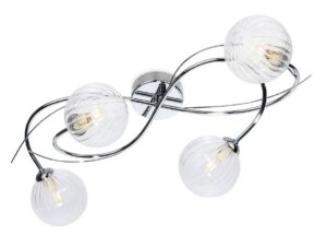 Ceiling Lighting - Firstlight Elba 4 Light Flush Ceiling Light (6921CH)