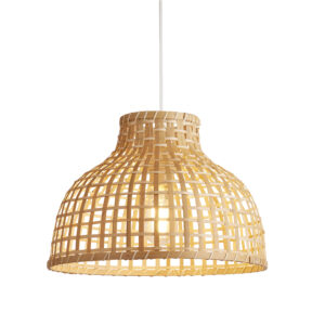 Ceiling Pendants - Searchlight Bali Pendant Bamboo (7868CW)