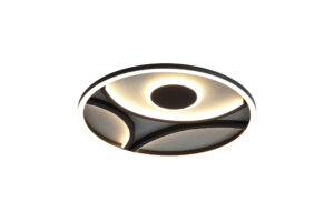 Ceiling Lighting - Searchlight Zendisc LED Flush Matt Black (82100-39BK)