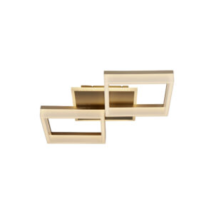 Ceiling Lighting - Searchlight Fence LED Flush Gold (83510GO)