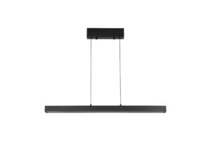 Ceiling Pendants - Searchlight Linear LED Pendant Black (88520BK)