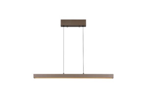 Ceiling Pendants - Searchlight Linear LED Pendant Latte (88520LT)