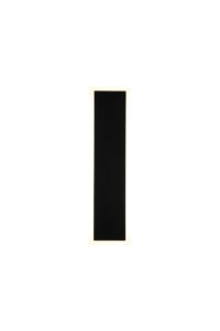 Wall Lighting - Searchlight Bordo II Square LED Outdoor Wall Light Length 300mm Black (88711-300)