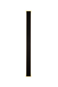 Wall Lighting - Searchlight Bordo II Square LED Outdoor Wall Light Length 900mm Black (88711-900)