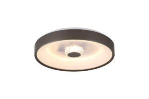 Ceiling Lighting - Searchlight Polka LED Flush Ceiling Light Latte (89735-38LT)