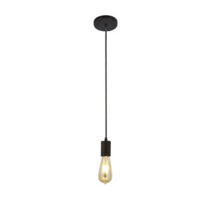 Ceiling Pendants - Searchlight Squiggle Pendant Black Metal & Cables (9661BK)