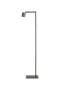 Floor Lamps - Searchlight Office 1Lt Floor Lamp Latte Metal (24109LT)