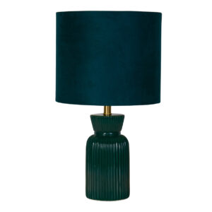 Table Lamps - Searchlight Tia Table Lamp Emerald (66033EM)