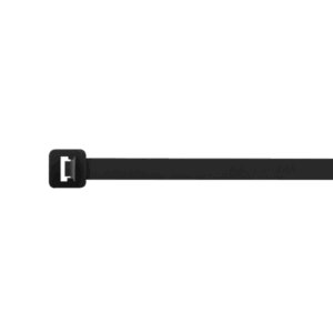 Cable Ties - UniCrimp BLACK 100MM X 2.5MM CABLETIE (100 Pk) (QTB100M)