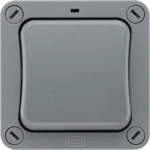 Outdoor Switches - BG Nexus Storm 20A 2 way Single switch IP66 (WP12-02)