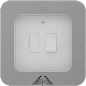 Outdoor Switches - BG Nexus Storm Switched Fused Connection Unit With Indicator IP66 (WP53-02)