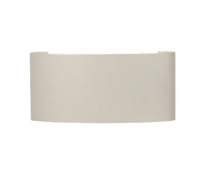 Wall Lighting - Mantra Arcs Wall Lamp 6W LED 3000K 450lm IP54 Sand White (M6541)